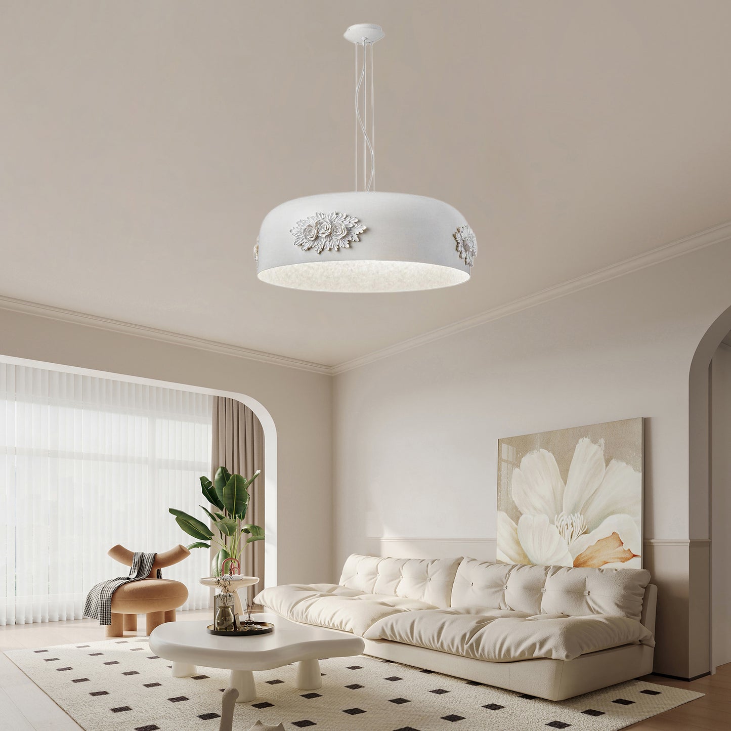 Tuzzi Luxury Metal Pendant Light