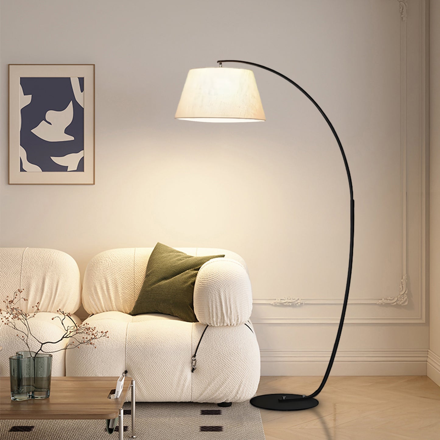 Twiggy Eclectic Metal Floor Lamp