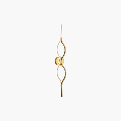 Twist Modern Brass Wall Light