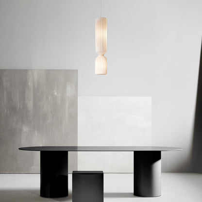 Twist Contemporary Metal Pendant Lamp