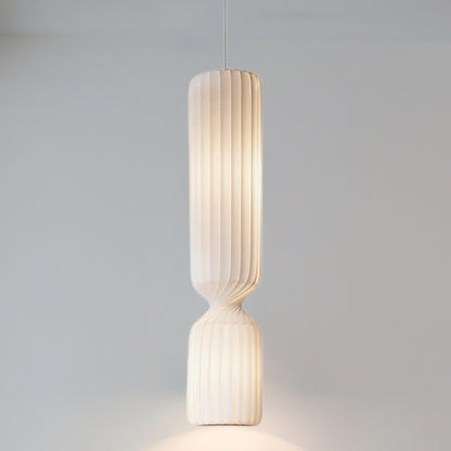 Twist Contemporary Metal Pendant Lamp