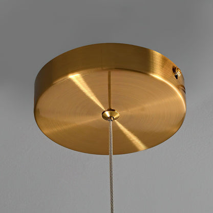 Two Boats Acrylic Contemporary Metal Pendant Light