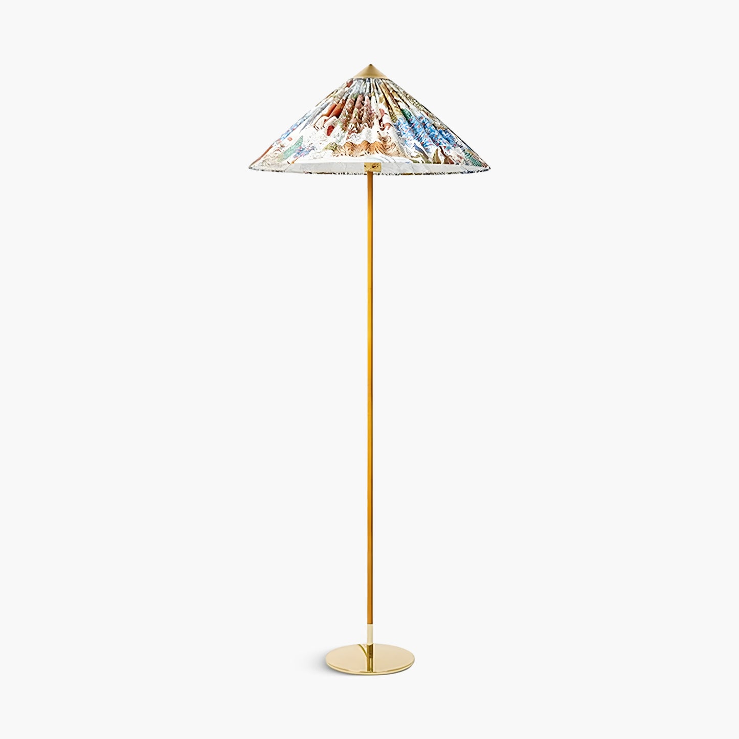 Tynell Eclectic Metal Floor Lamp