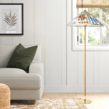 Tynell Eclectic Metal Floor Lamp