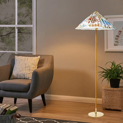 Tynell Eclectic Metal Floor Lamp