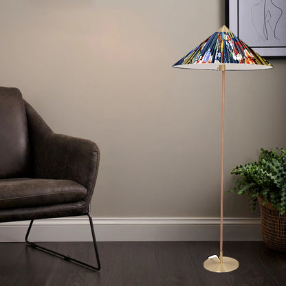 Tynell Eclectic Metal Floor Lamp