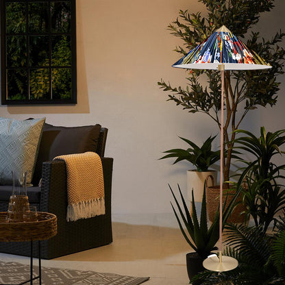 Tynell Eclectic Metal Floor Lamp