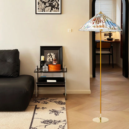 Tynell Eclectic Metal Floor Lamp