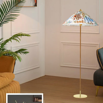 Tynell Eclectic Metal Floor Lamp