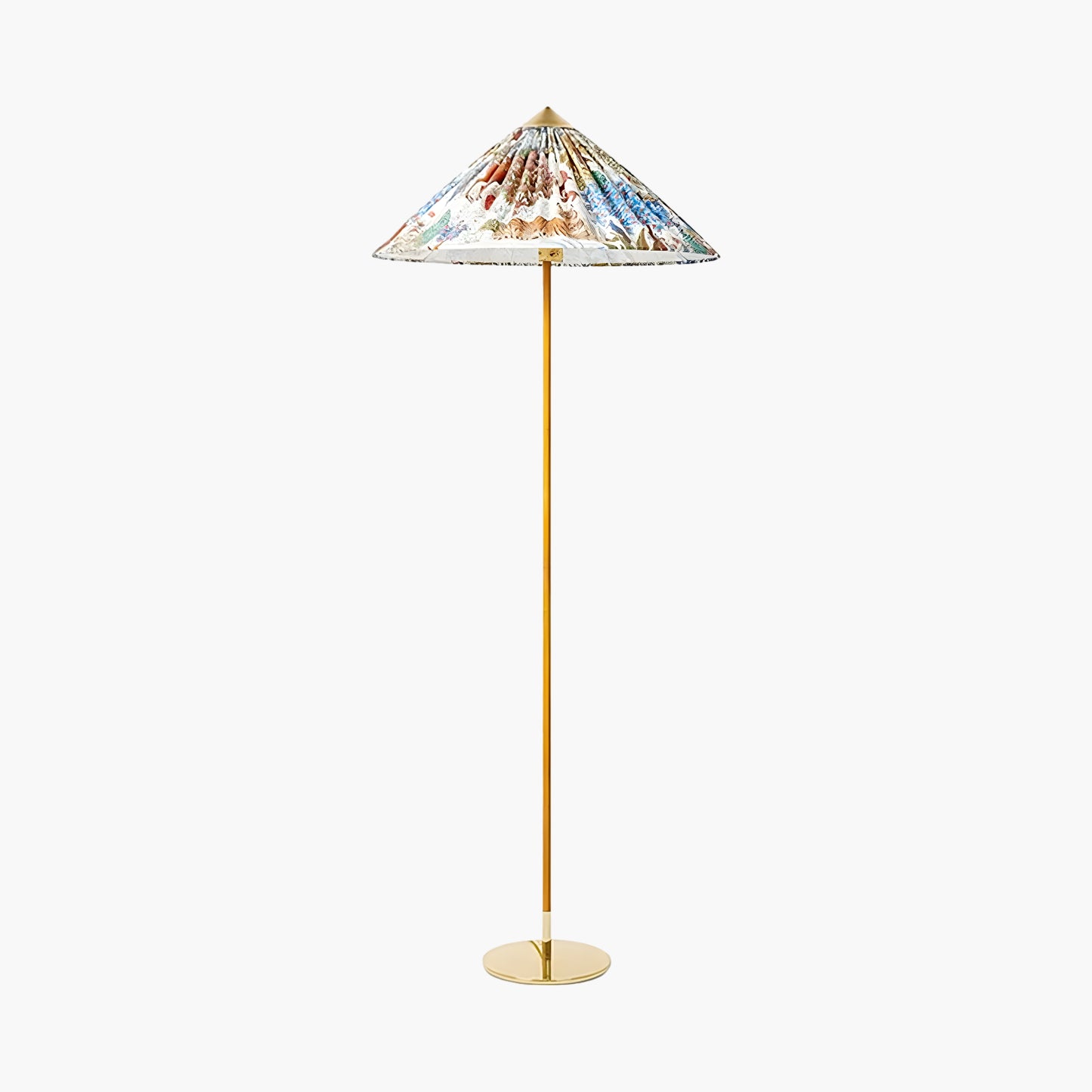 Tynell Eclectic Metal Floor Lamp