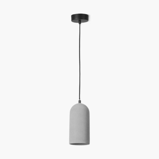 U Concrete Contemporary Metal Pendant Lamp