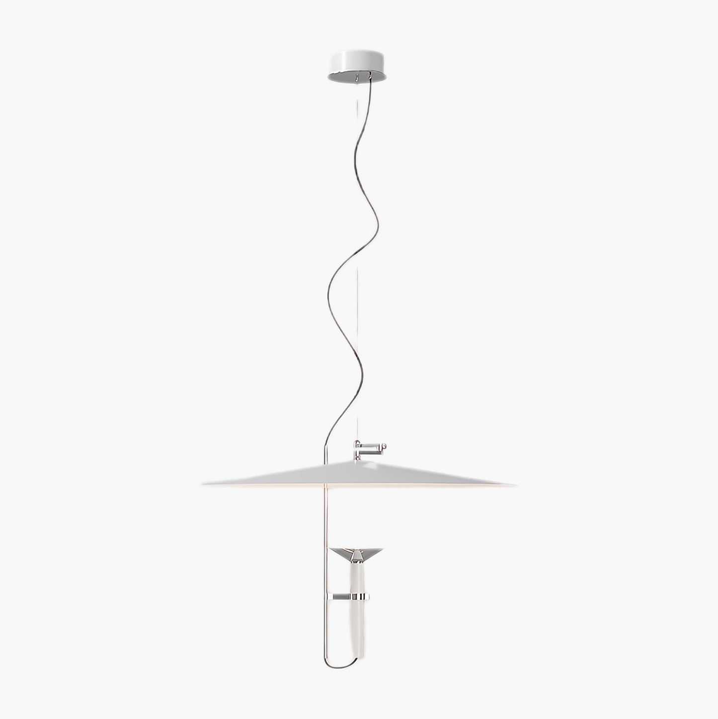 UFO Orbit Minimalist Metal Pendant Light