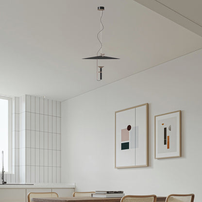 UFO Orbit Minimalist Metal Pendant Light