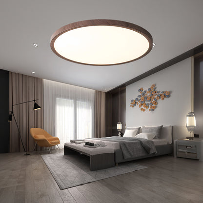 Ultrathin Round Modern Metal Ceiling Light