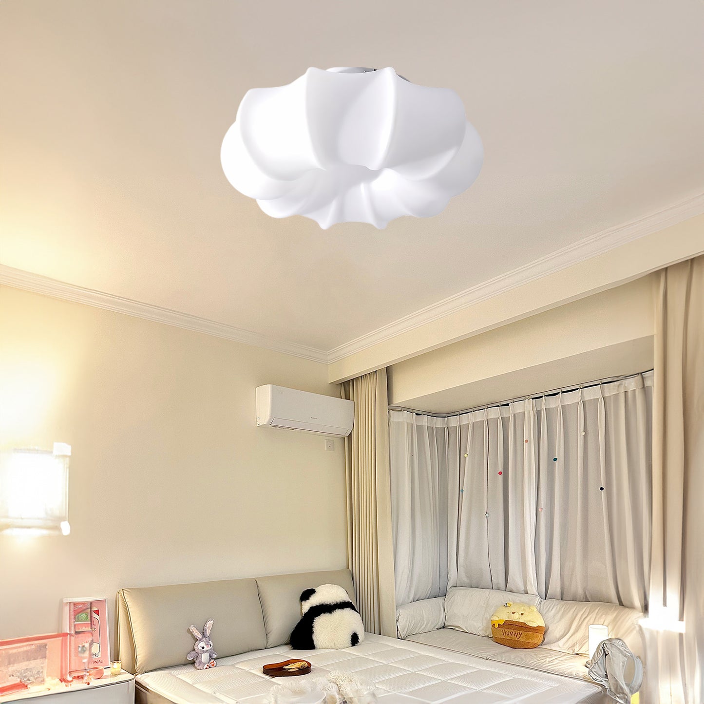 Umbrella Contemporary Metal Ceiling Lamp