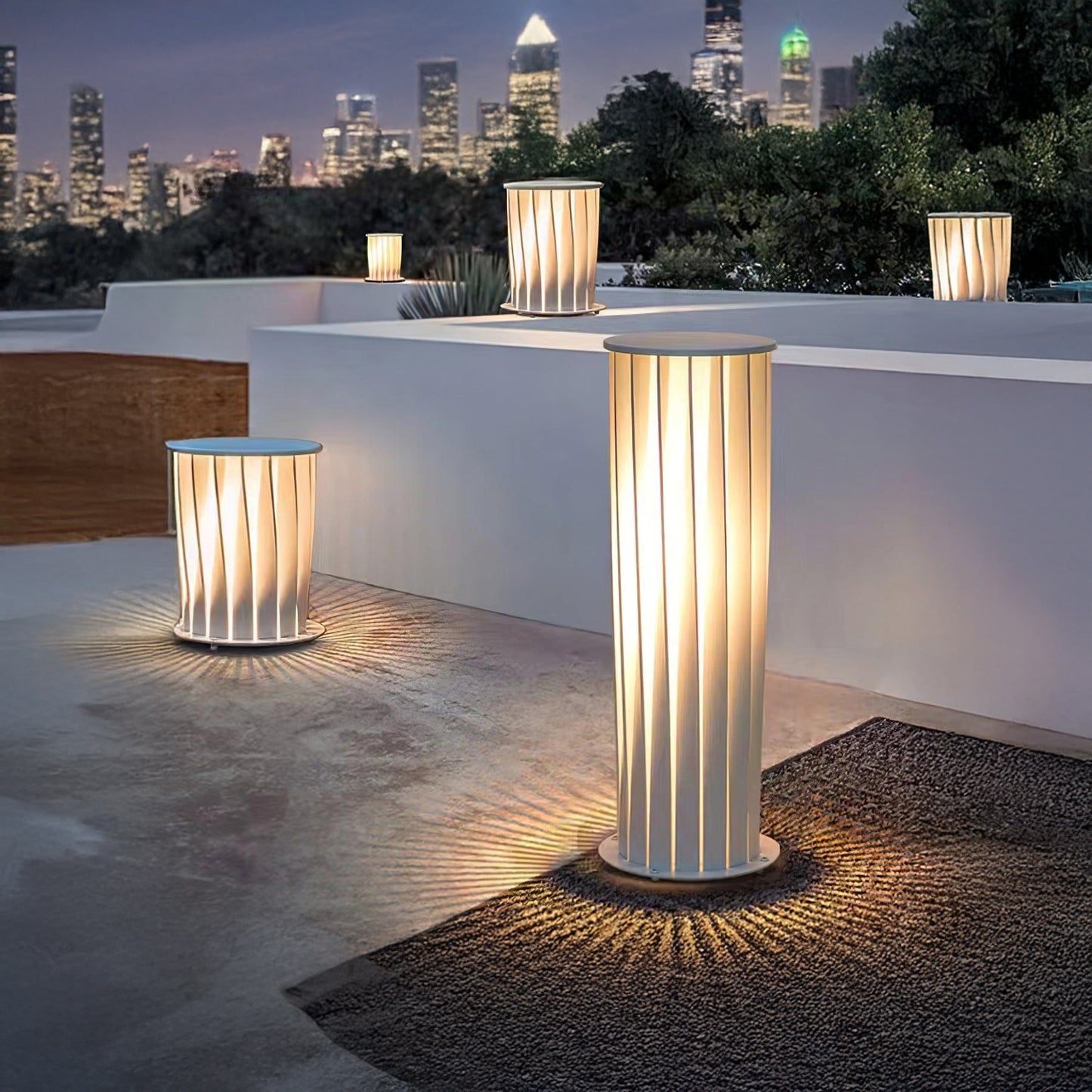 Unopiu LED Eclectic Metal Outdoor Light