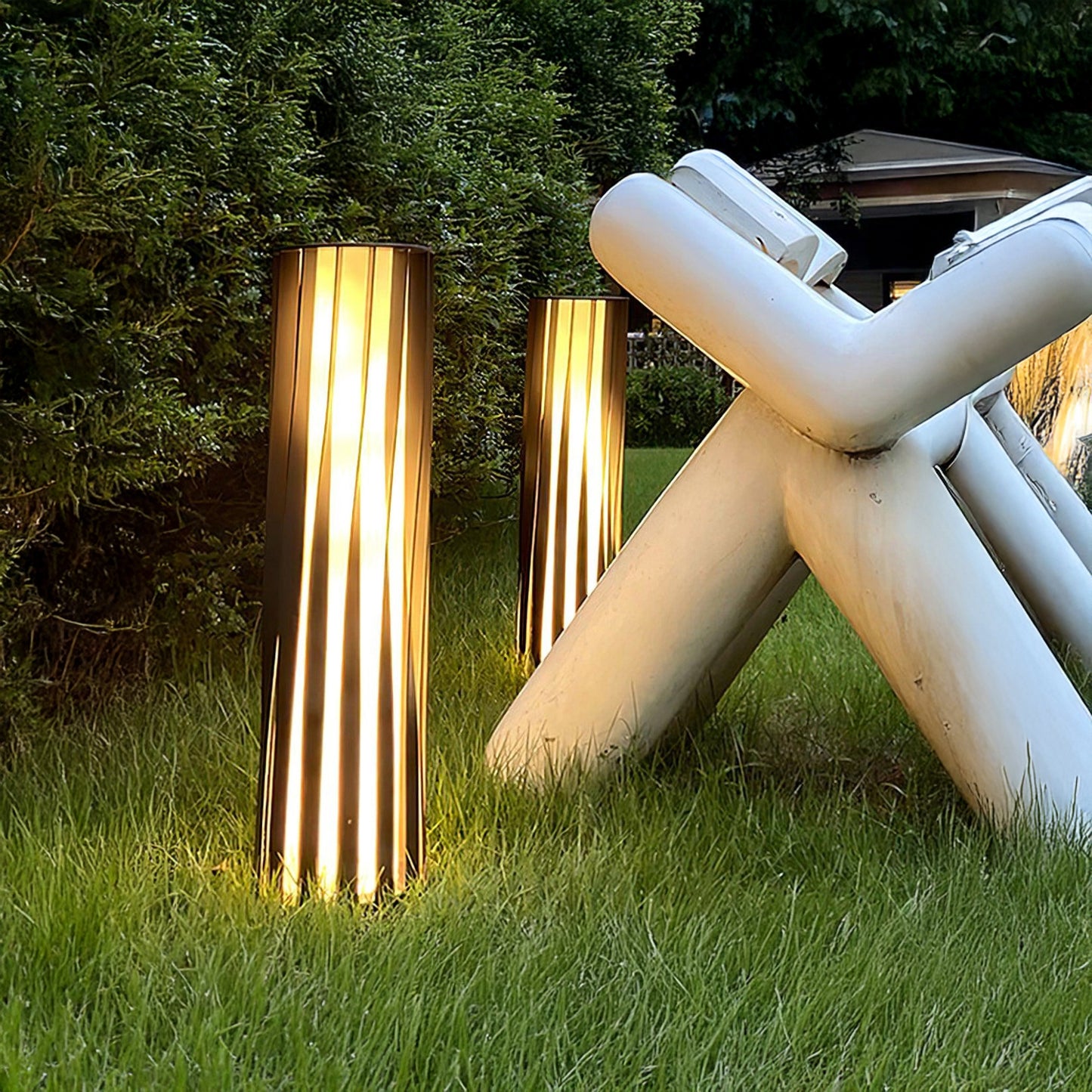 Unopiu LED Eclectic Metal Outdoor Light