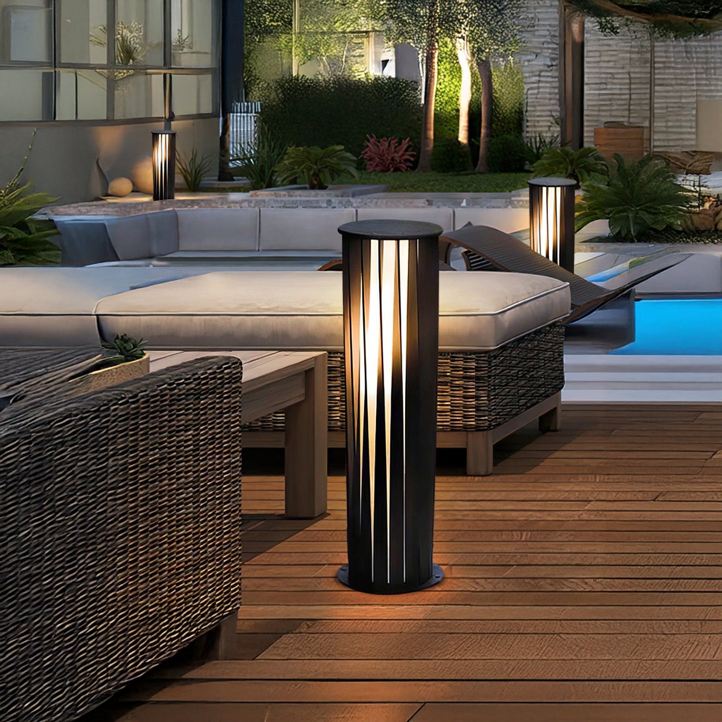 Unopiu LED Eclectic Metal Outdoor Light