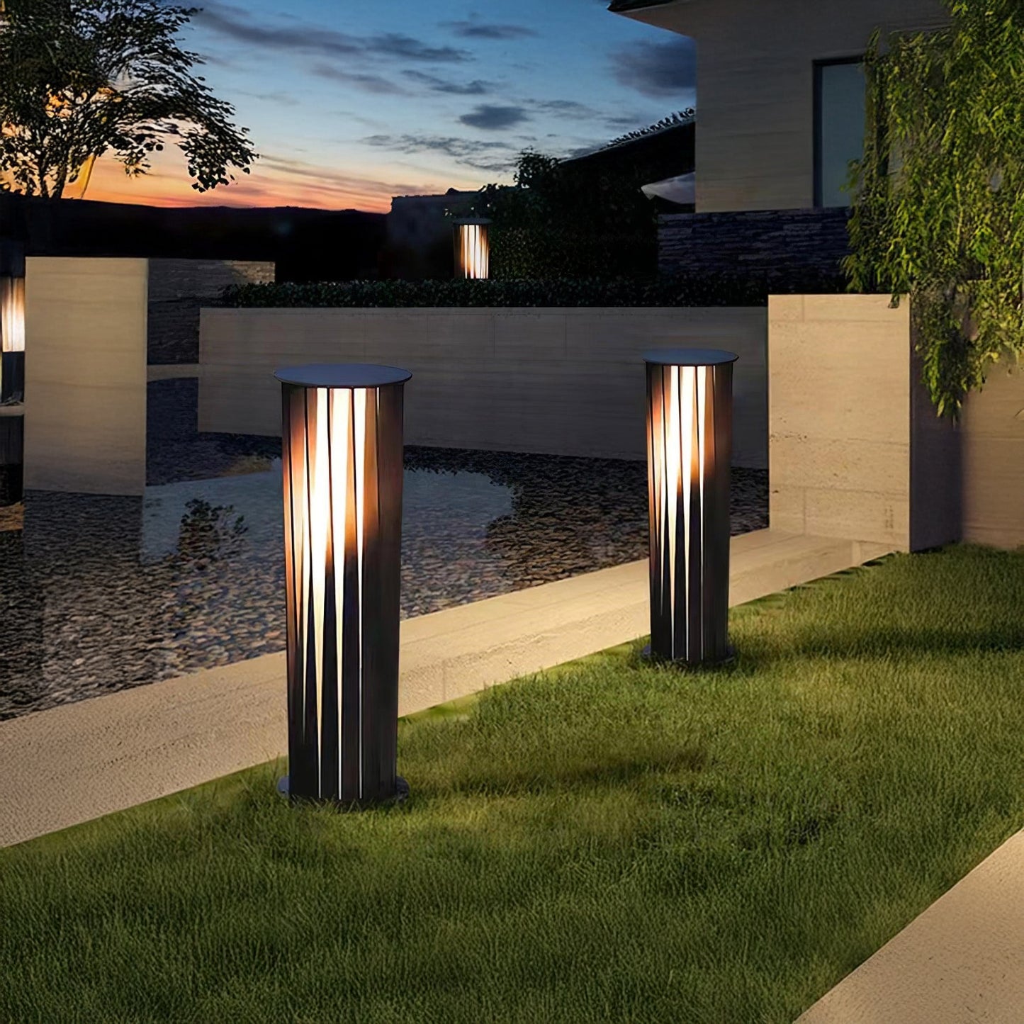 Unopiu LED Eclectic Metal Outdoor Light