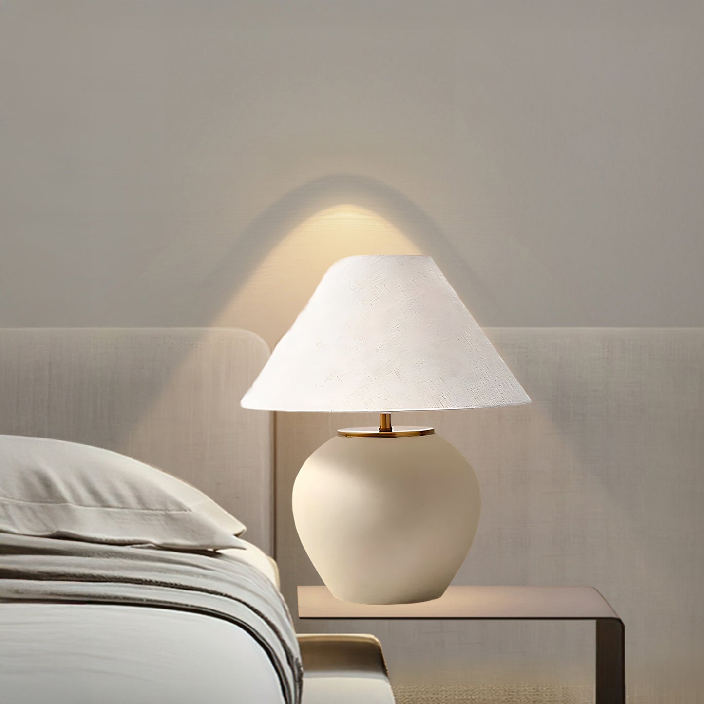 Upsala Ekeby Eclectic Metal Table Lamp