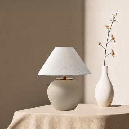 Upsala Ekeby Eclectic Metal Table Lamp