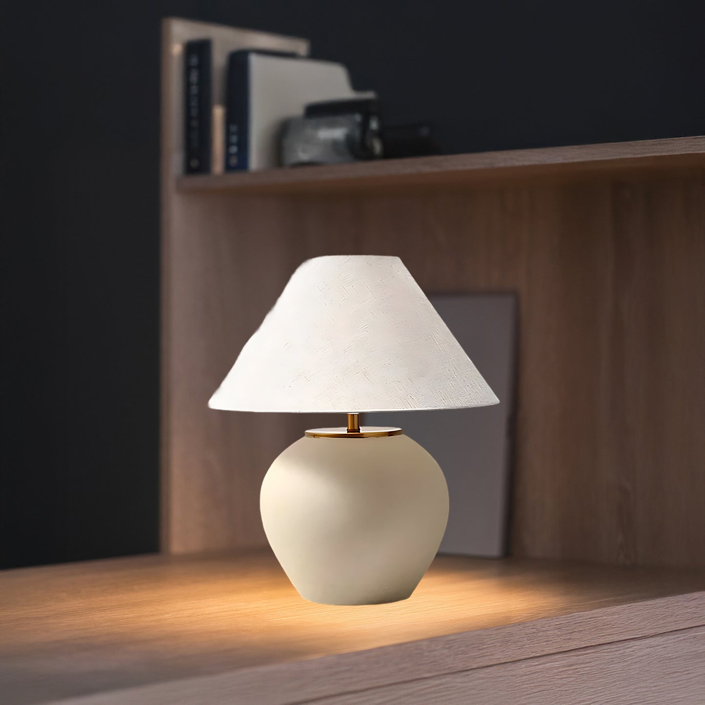 Upsala Ekeby Eclectic Metal Table Lamp