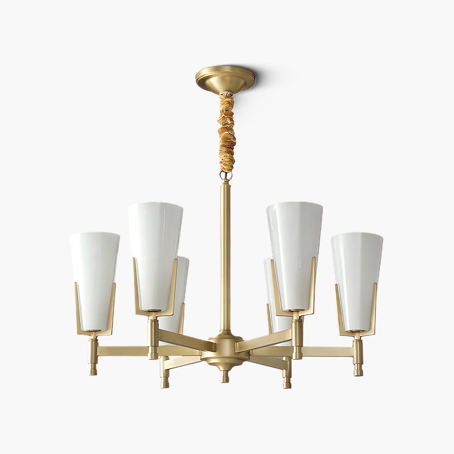 Upton Eclectic Crystal Chandelier