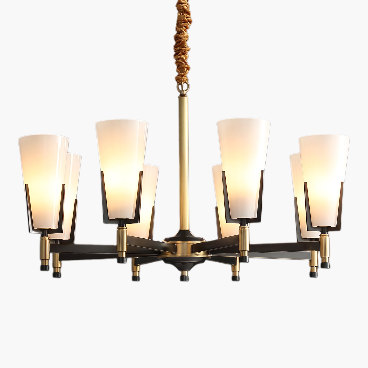 Upton Eclectic Crystal Chandelier