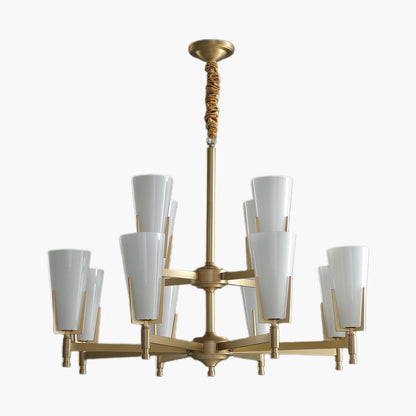 Upton Eclectic Crystal Chandelier