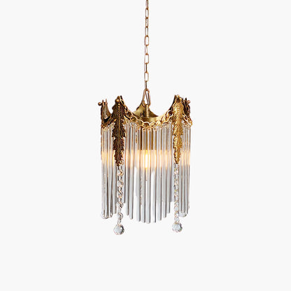 Vacarro Minimalist Crystal Pendant Light