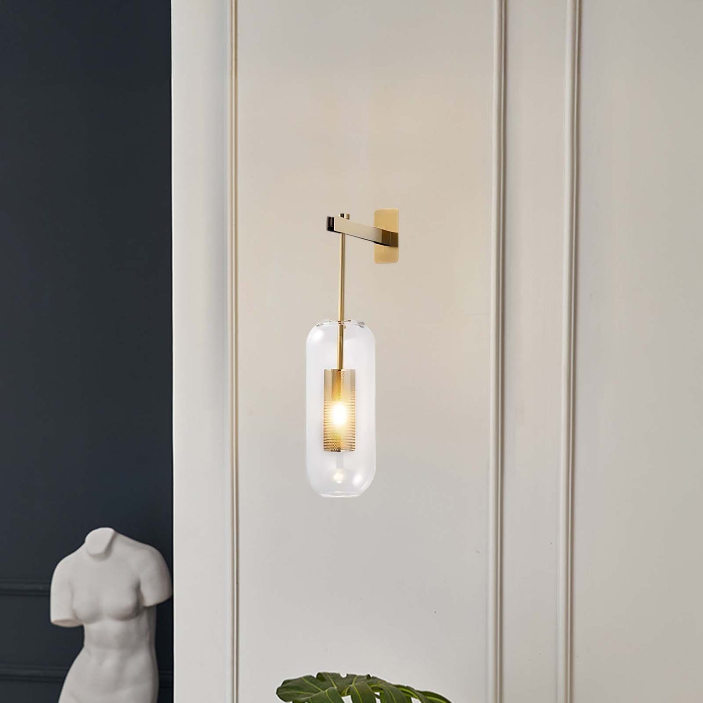 Vadim Crystal Wall Lamp