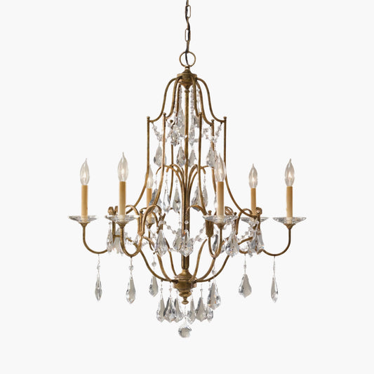 Valentina Eclectic Crystal Chandelier