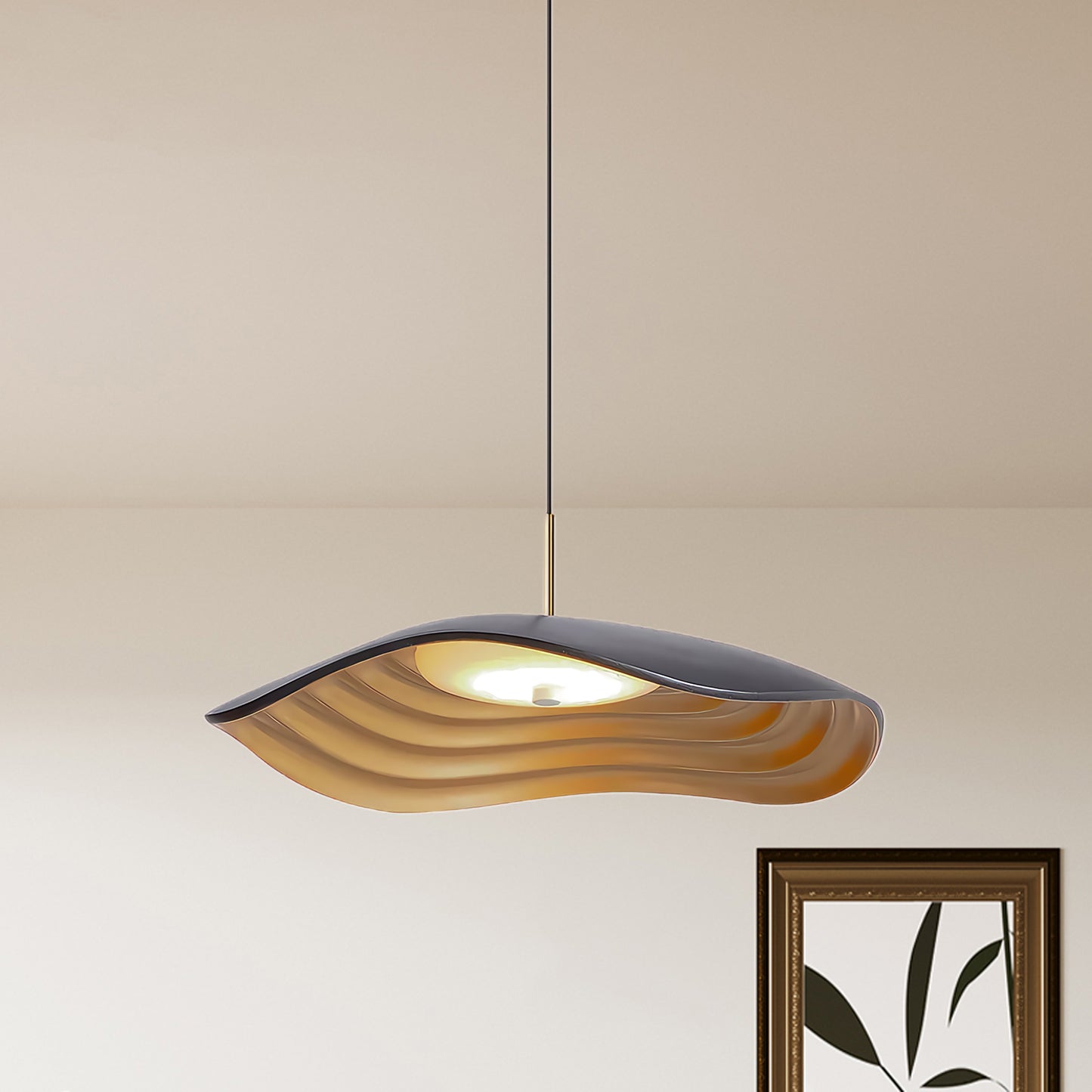 Valentina Eclectic Metal Pendant Lamp