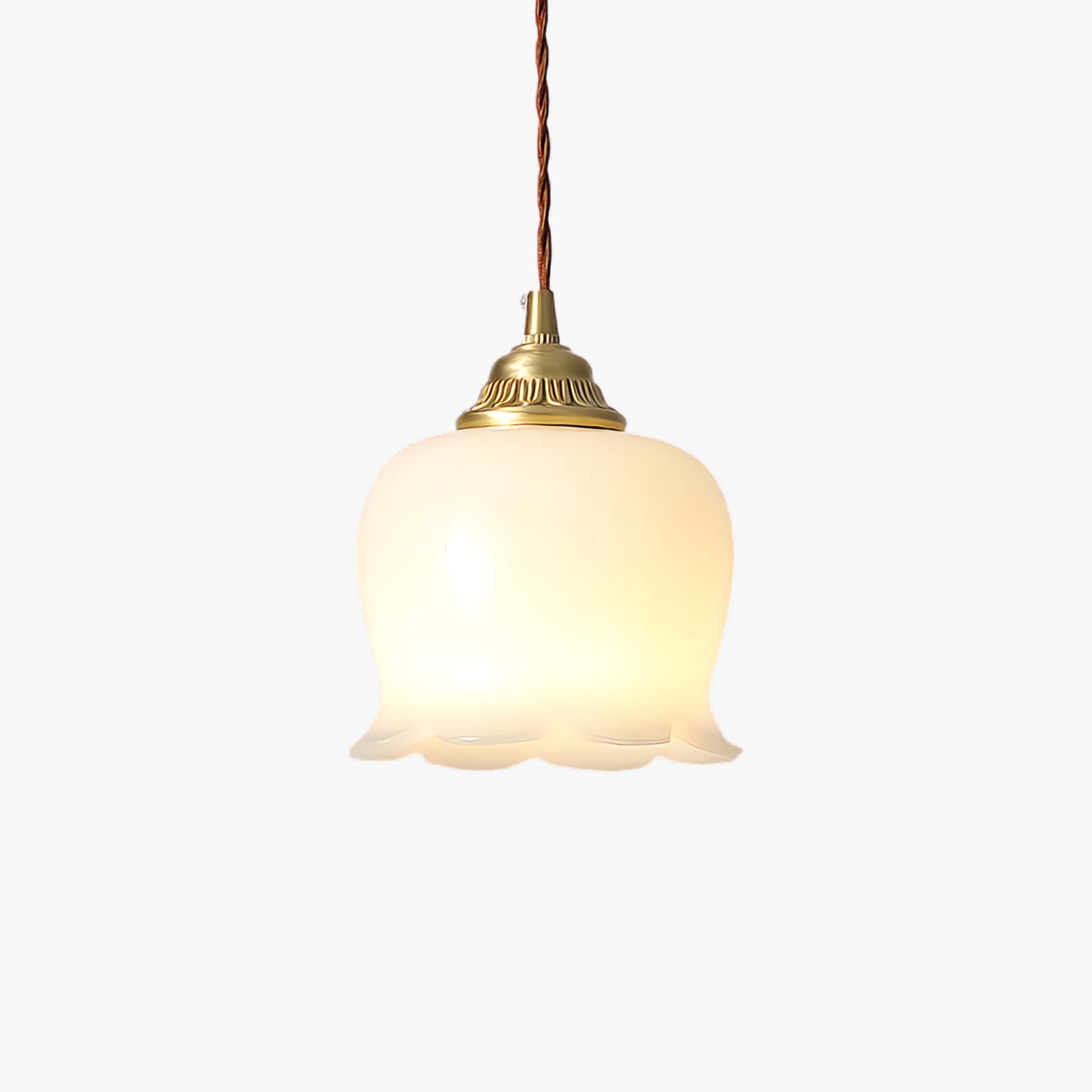 Valley flower Classic Brass Pendant Lamp