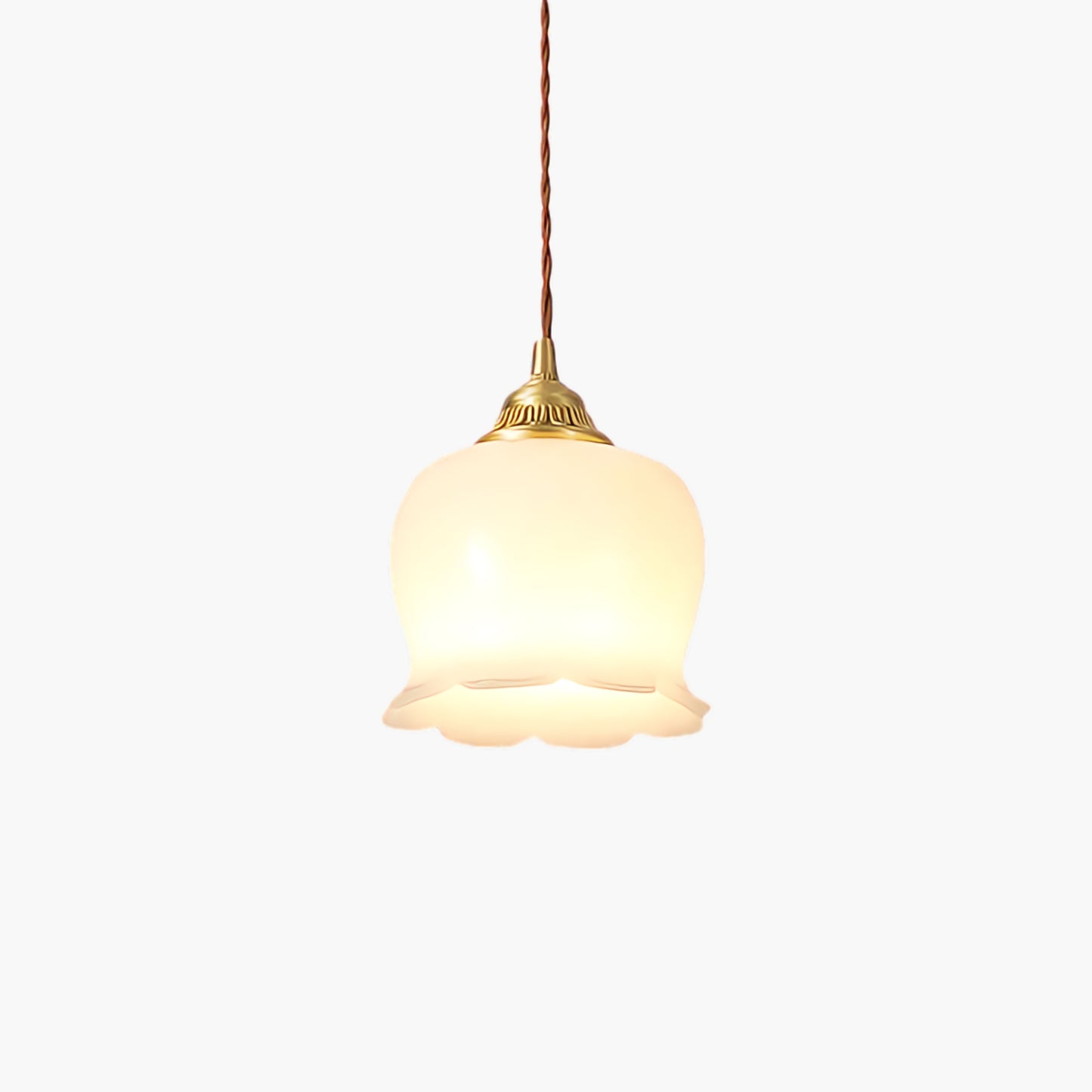 Valley flower Classic Brass Pendant Lamp