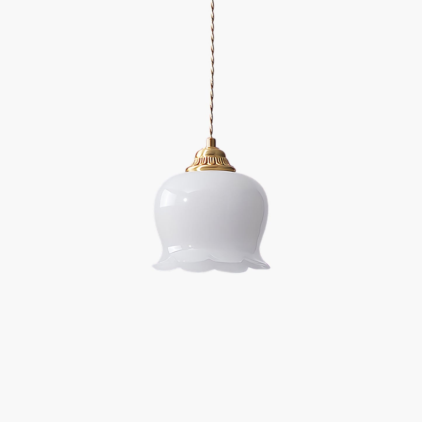 Valley flower Classic Brass Pendant Lamp