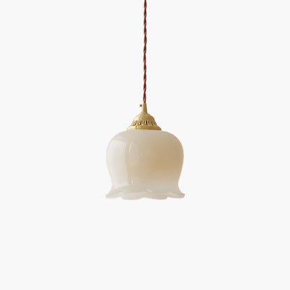 Valley flower Classic Brass Pendant Lamp