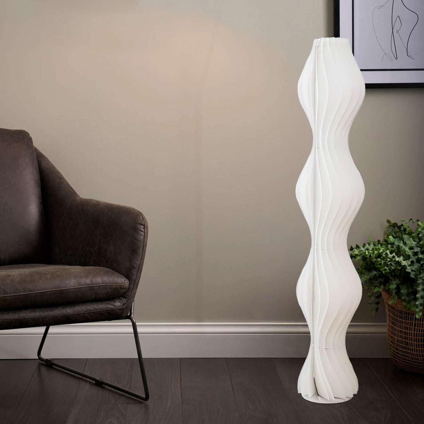 Vapor Modern Metal Floor Lamp