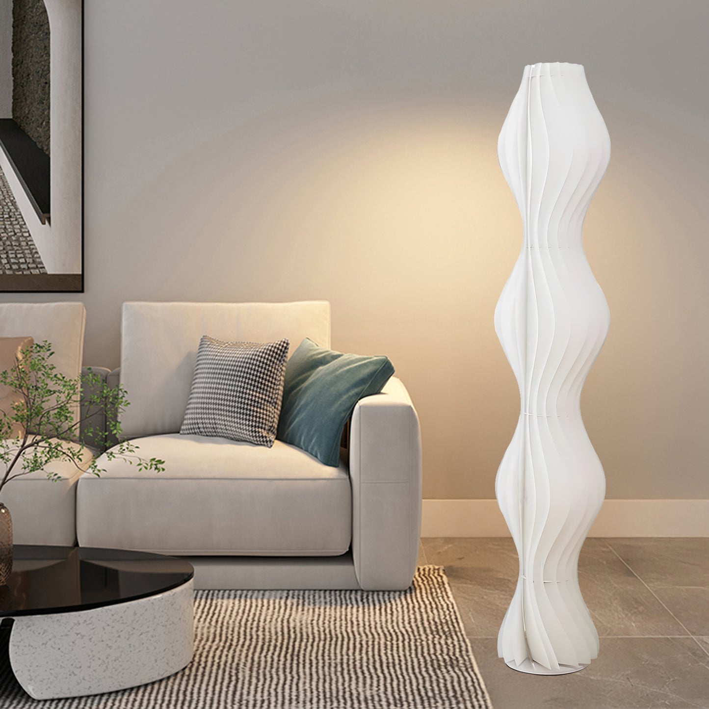 Vapor Modern Metal Floor Lamp