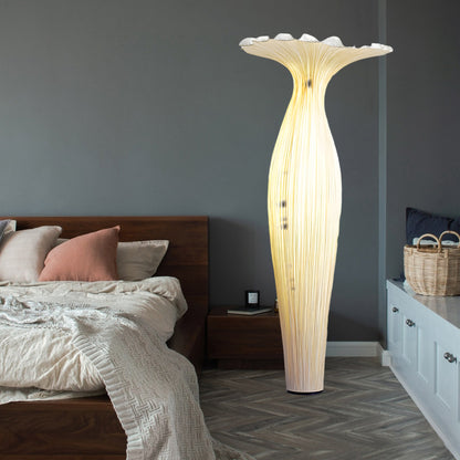 Vase Fabric Modern Metal Floor Lamp