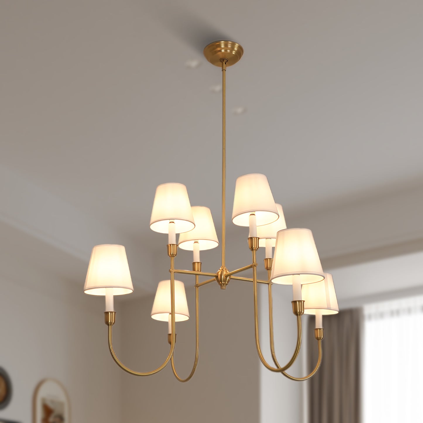 Vendome Luxury Metal Chandelier