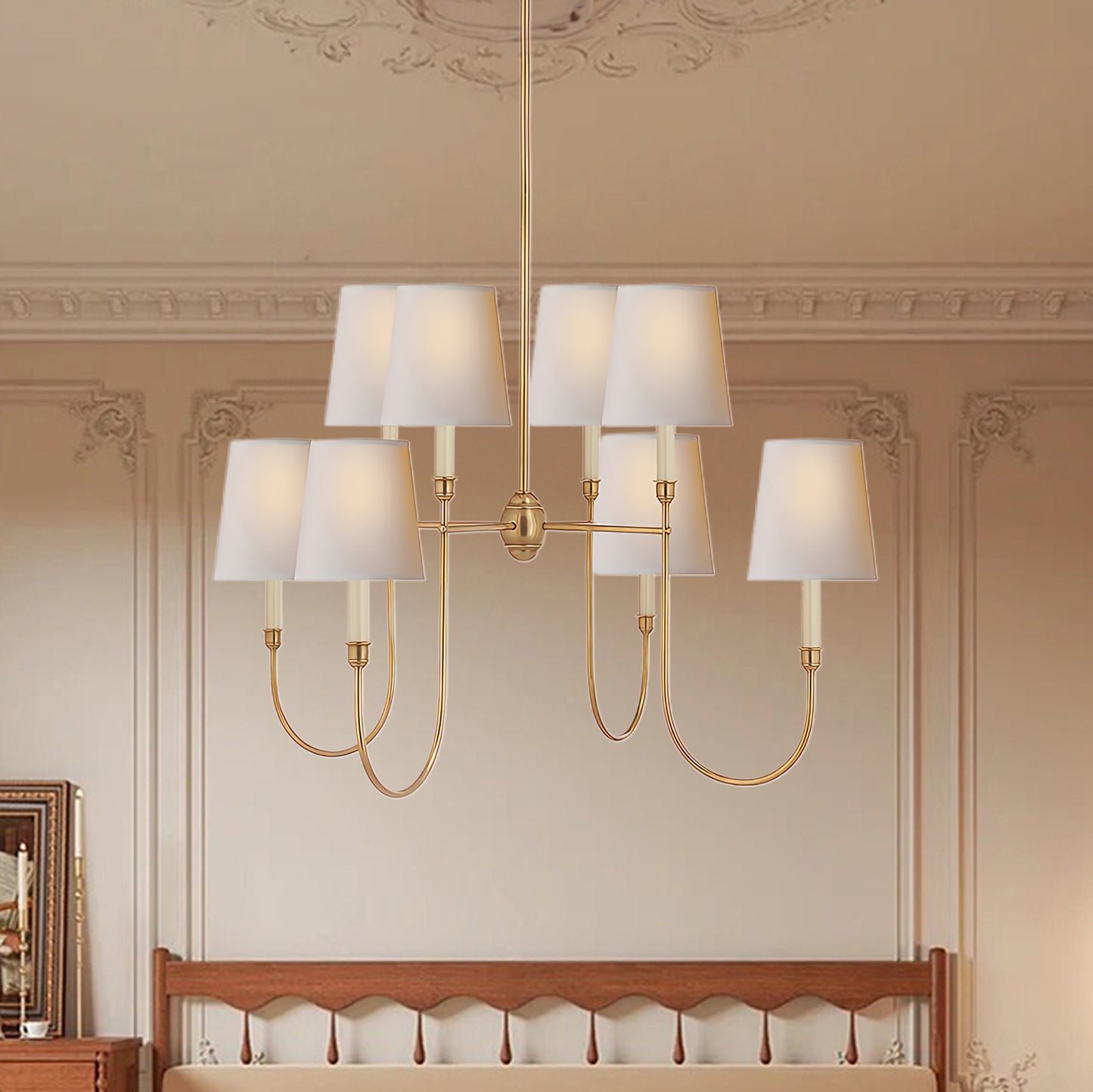 Vendome Luxury Metal Chandelier