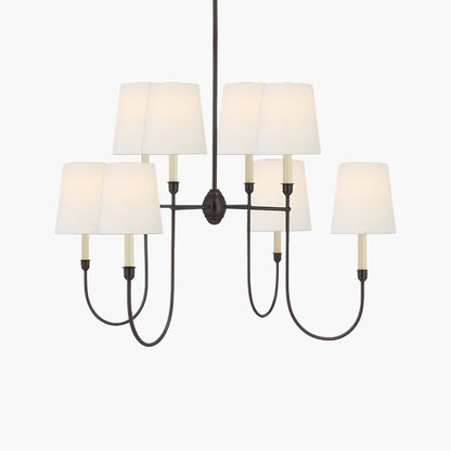 Vendome Luxury Metal Chandelier