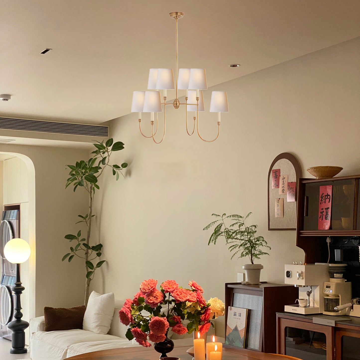 Vendome Luxury Metal Chandelier