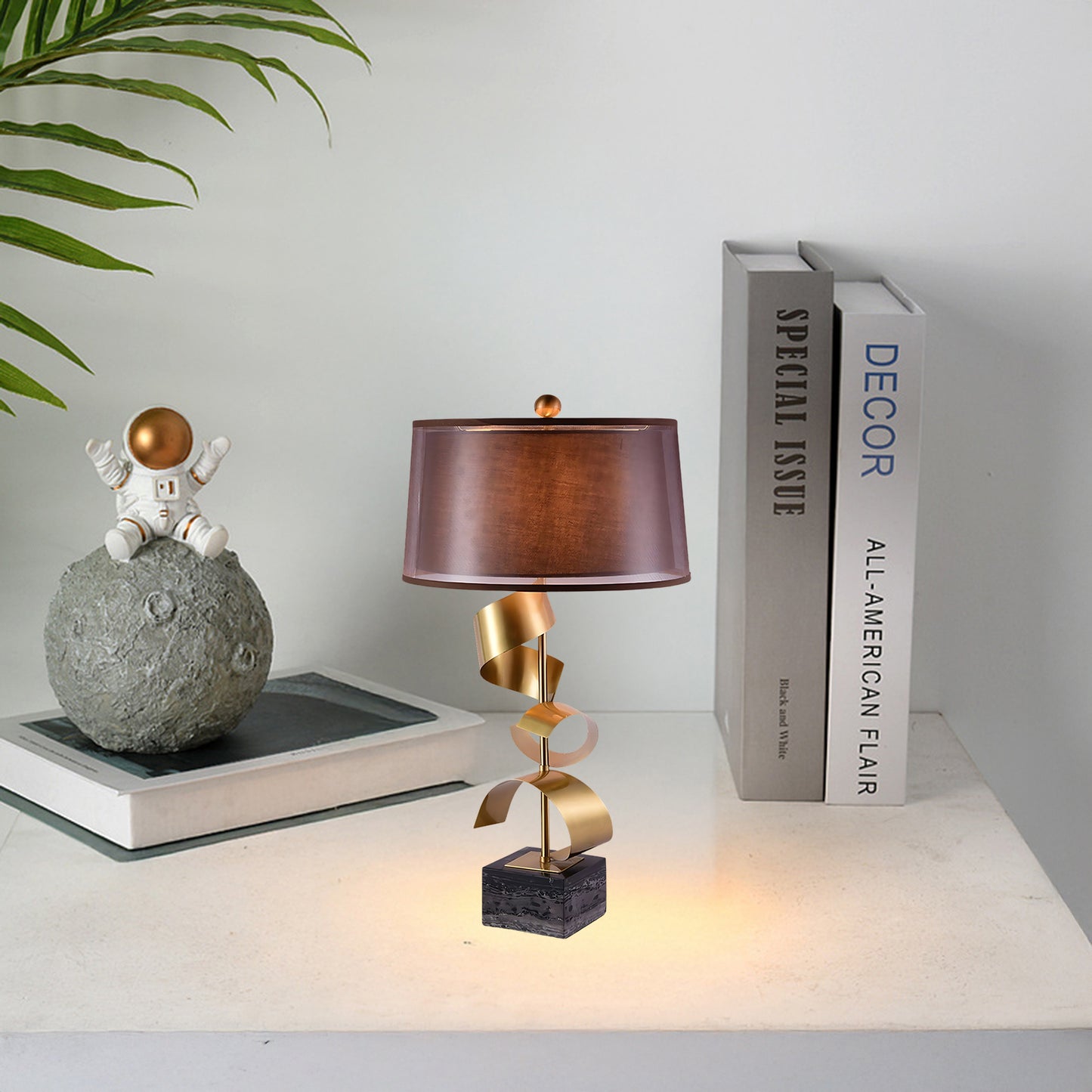 Vero Eclectic Metal Table Lamp