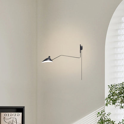 Versatile Arm Traditional Metal Wall Sconce