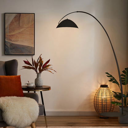 Verse Arc Scandinavian Metal Floor Lamp