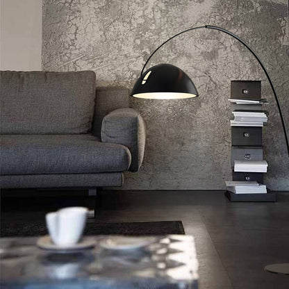 Verse Arc Scandinavian Metal Floor Lamp