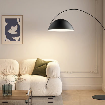 Verse Arc Scandinavian Metal Floor Lamp