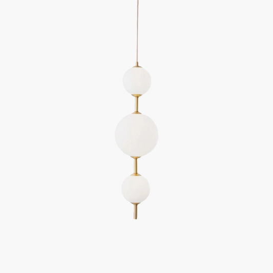 Vertical Globe Minimalist Crystal Pendant Lamp